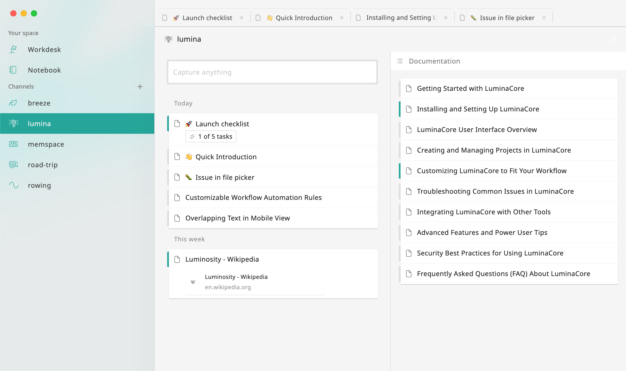App screenshot